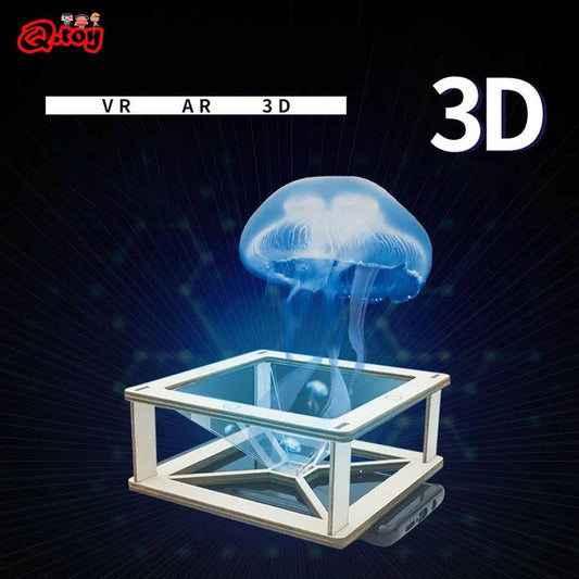 DIY 3D Projector Science Toys Tecnologia STEM Kit Educational Teaching Aids for Kids - ToylandEU