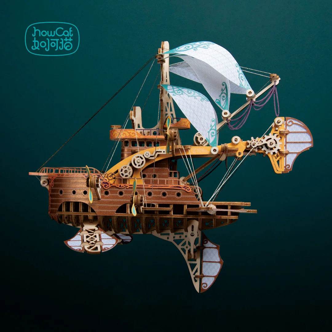 DIY 3D Wooden Puzzle Fantastic Spaceship Model Kits Toys - ToylandEU