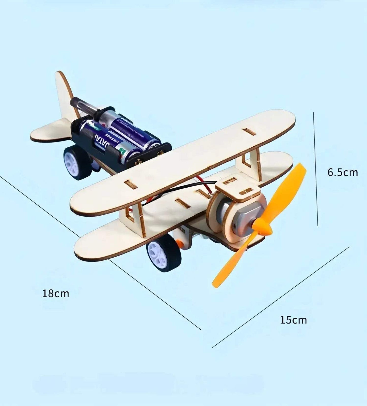 DIY Airplane Model Kit For Teens 3D Educational Puzzles - ToylandEU