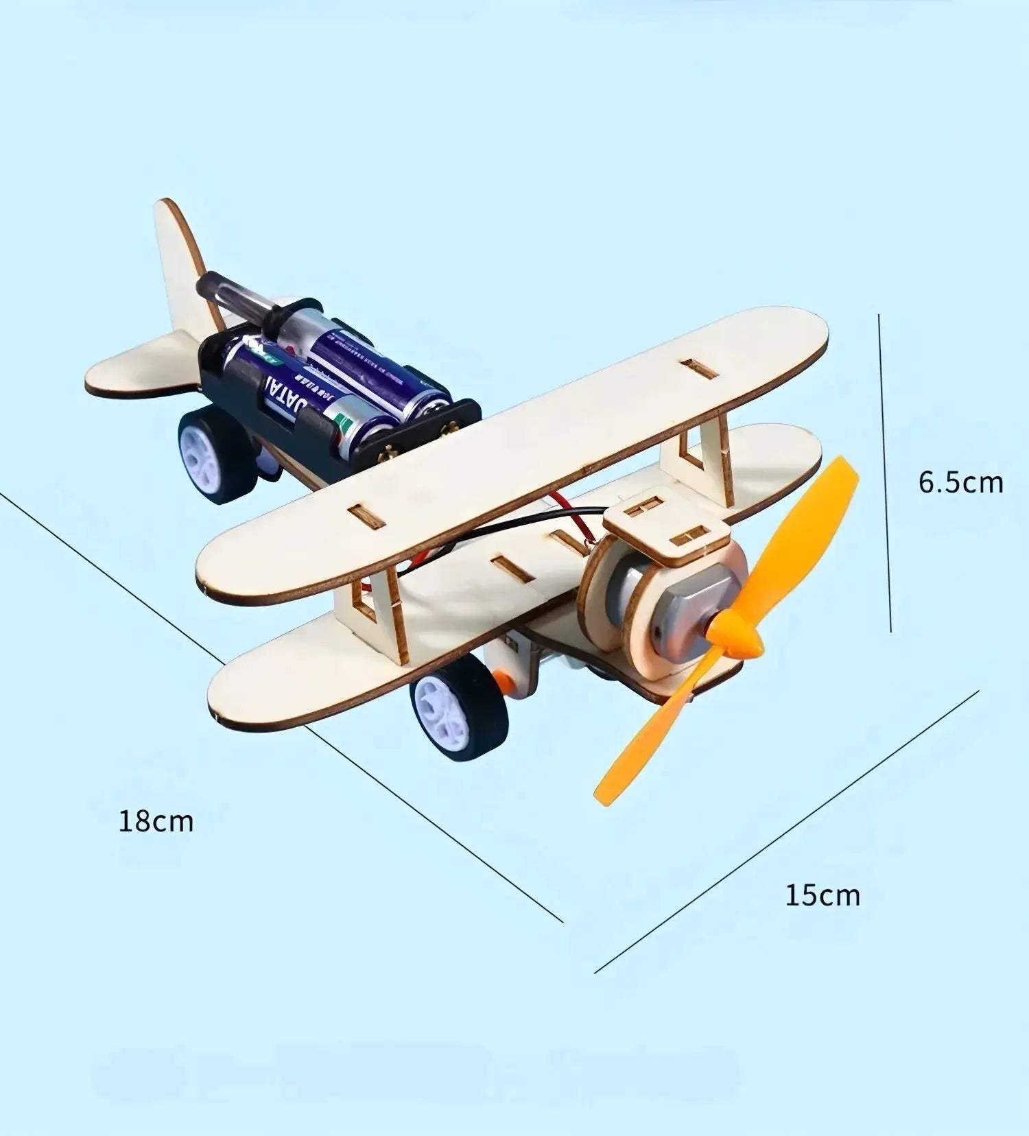 DIY Airplane Model Kit For Teens 3D Educational Puzzles - ToylandEU