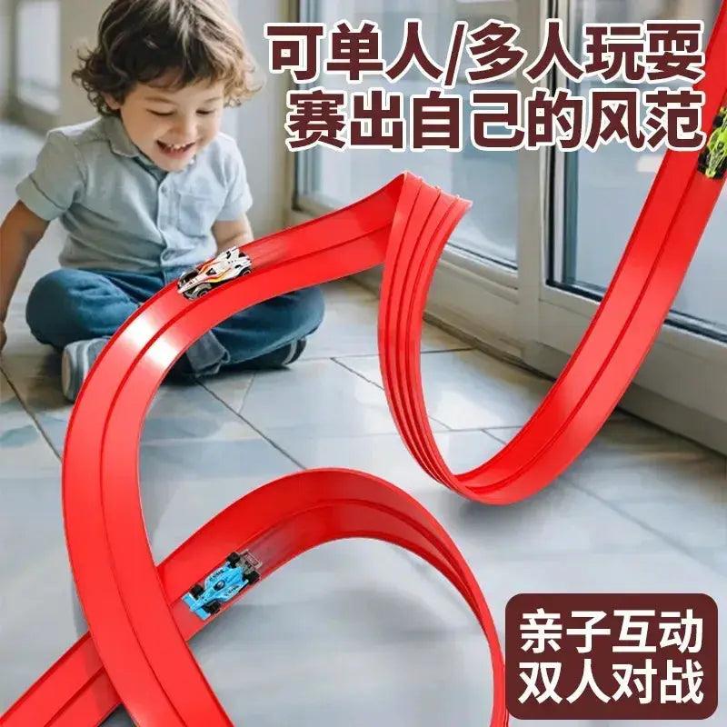  DIY Aluminum Track Car For Kids Inertia Action -  ToylandEU™