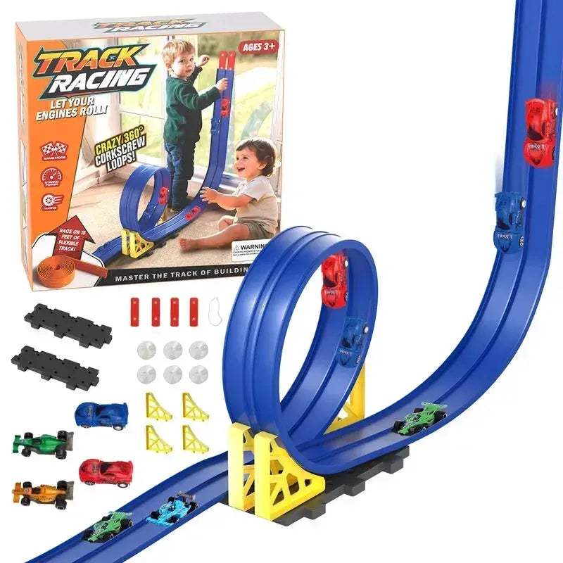 DIY Aluminum Track Car For Kids With Inertia Action - ToylandEU