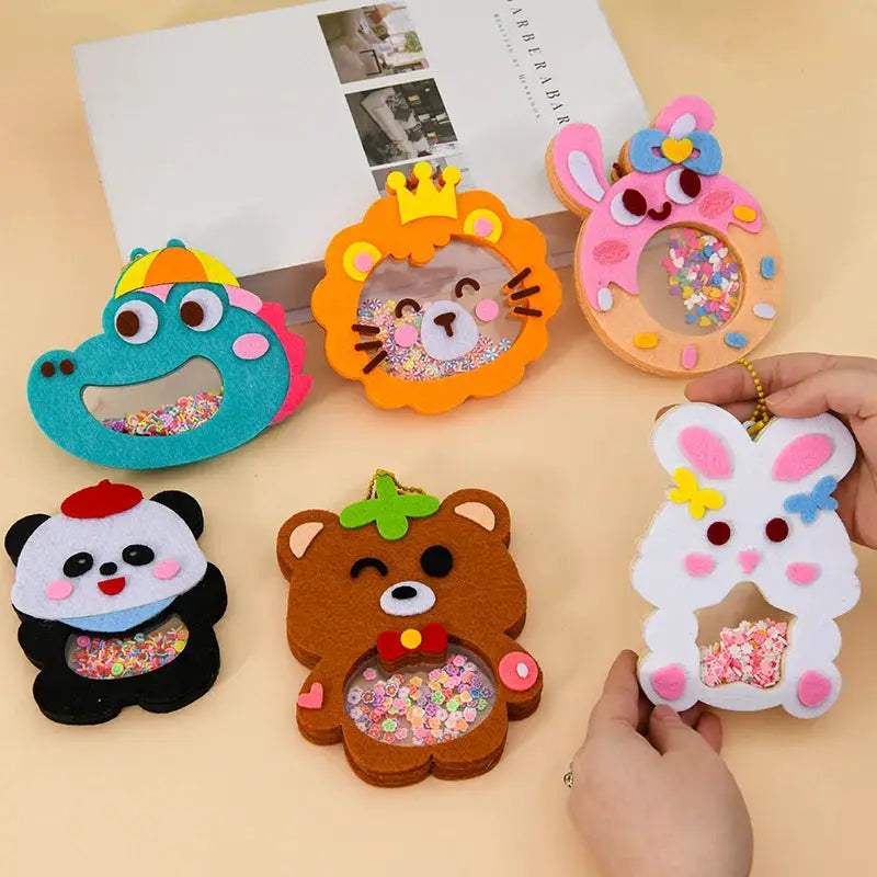 DIY Animal Shake Pendant Craft Kit For Kids Easy Assembly - ToylandEU