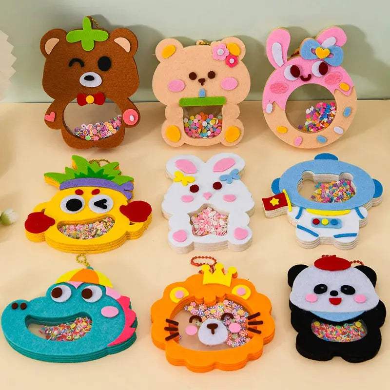 DIY Animal Shake Pendant Craft Kit For Kids Easy Assembly - ToylandEU
