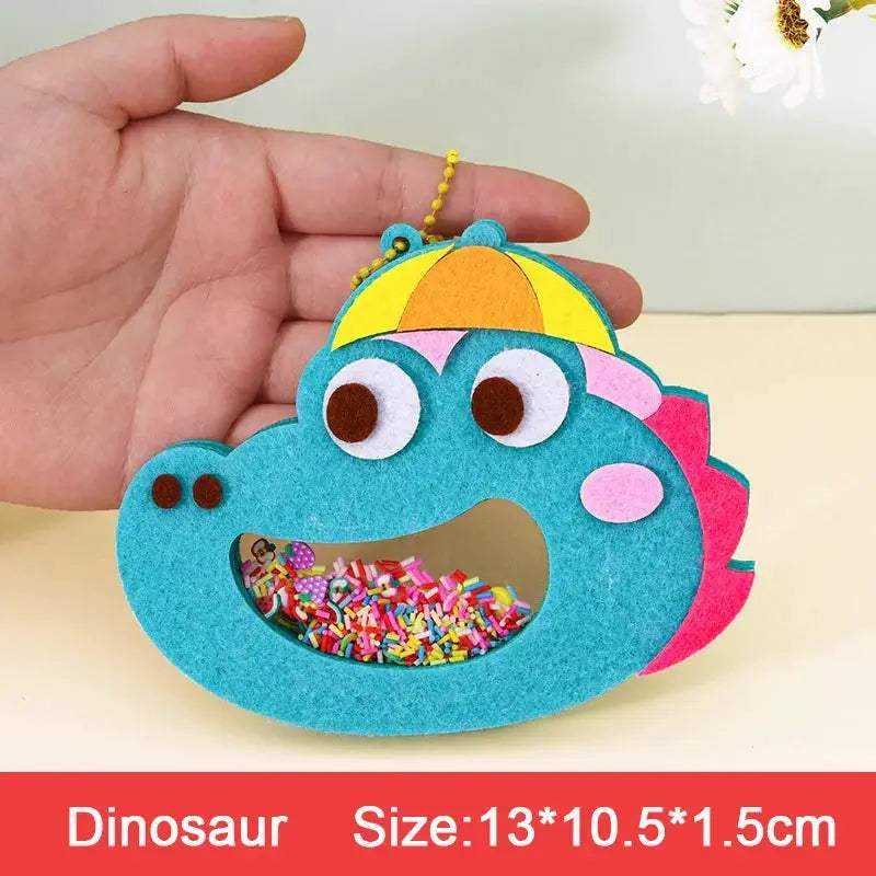 DIY Animal Shake Pendant Craft Kit For Kids Easy Assembly - ToylandEU