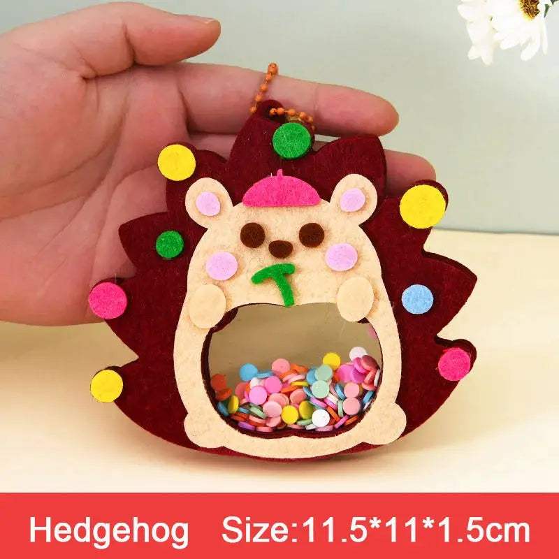 DIY Animal Shake Pendant Craft Kit For Kids Easy Assembly - ToylandEU