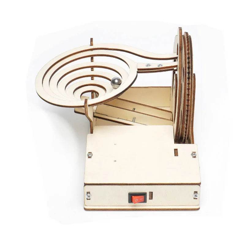 DIY Assemble Mechanical Marble Run Gear Model STEM Kit Children Science Toys Learning - ToylandEU