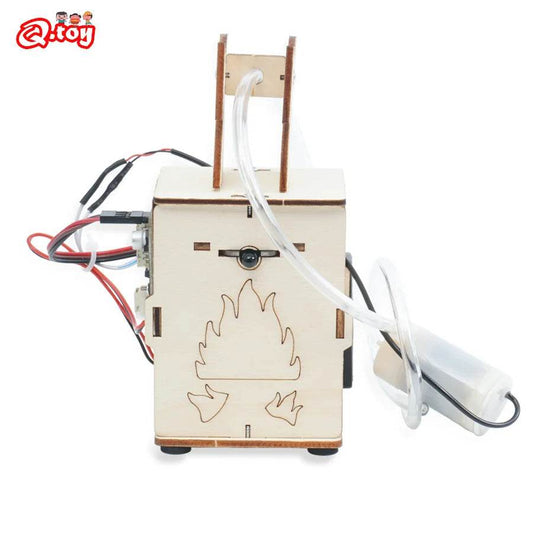 DIY Automatic Induction Fire Extinguisher Model Teenager Science Toys Assembled Experiment Material Kits for Kids Educational - ToylandEU