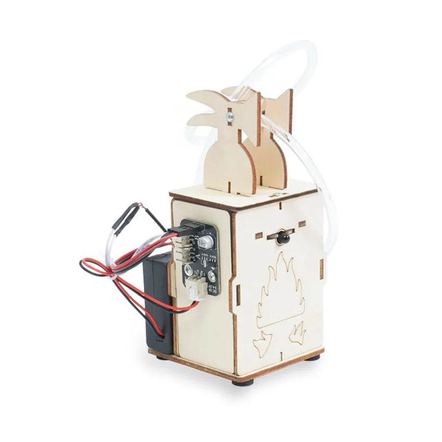 DIY Automatic Induction Fire Extinguisher Model Teenager Science Toys Assembled Experiment Material Kits for Kids Educational - ToylandEU