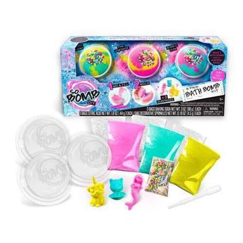 DIY Bath Bomb Kit Three Pack With Surprise Figurines - ToylandEU