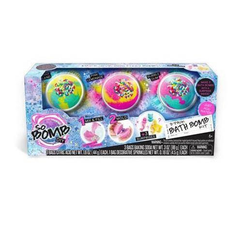 DIY Bath Bomb Kit Three Pack With Surprise Figurines - ToylandEU