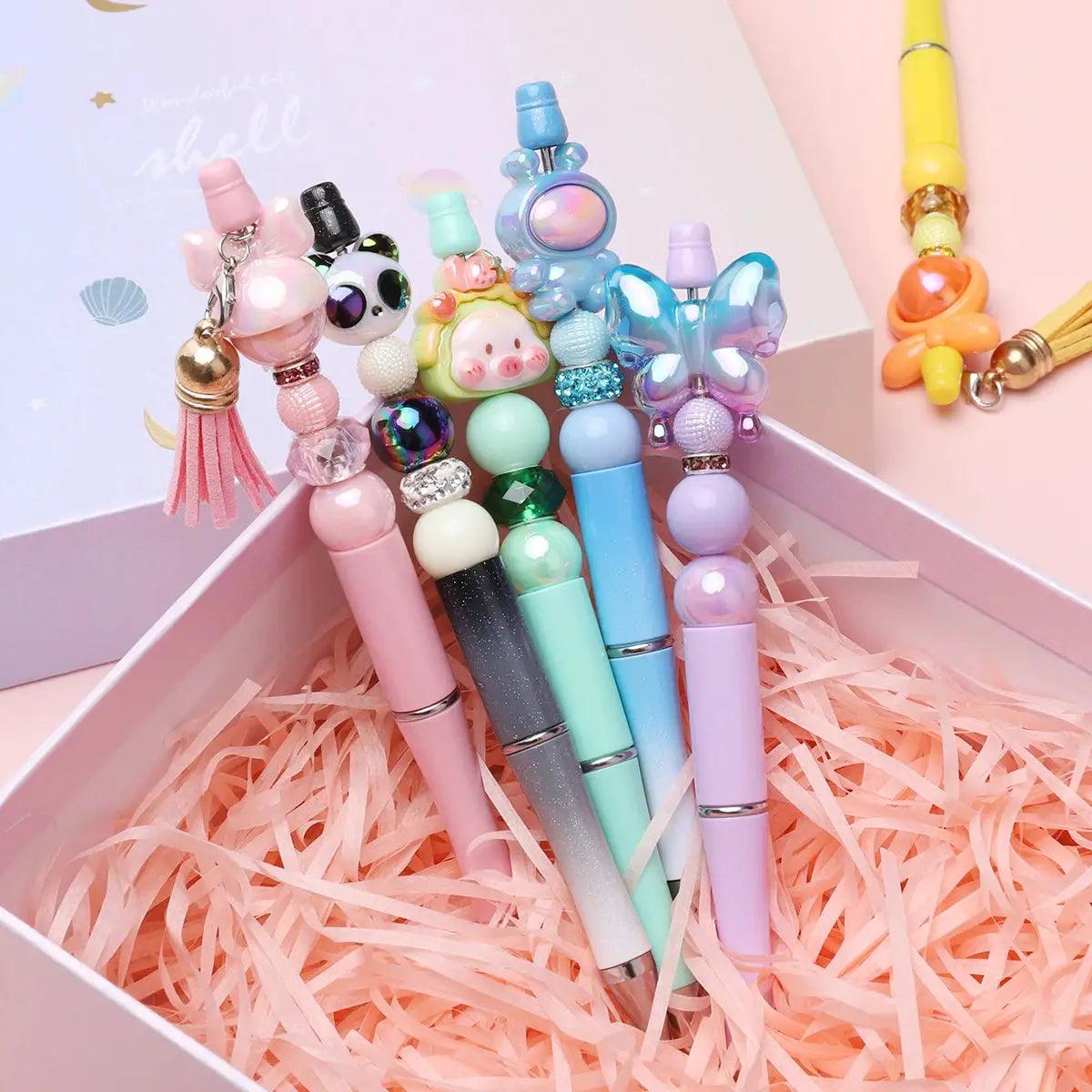  DIY Beadable Pens and Bracelet Set Multicolor Beads -  ToylandEU™