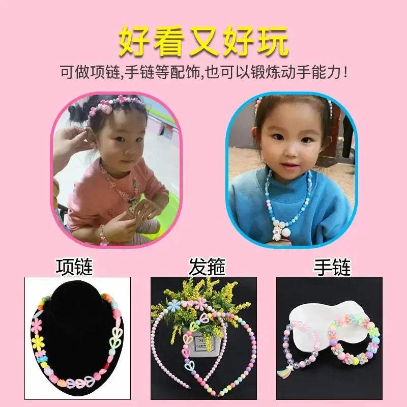 DIY Beaded Jewelry Kit For Kids Creative Bracelet Making - ToylandEU