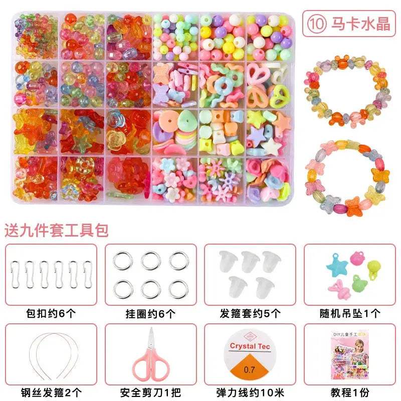 DIY Beaded Jewelry Kit For Kids Creative Bracelet Making - ToylandEU
