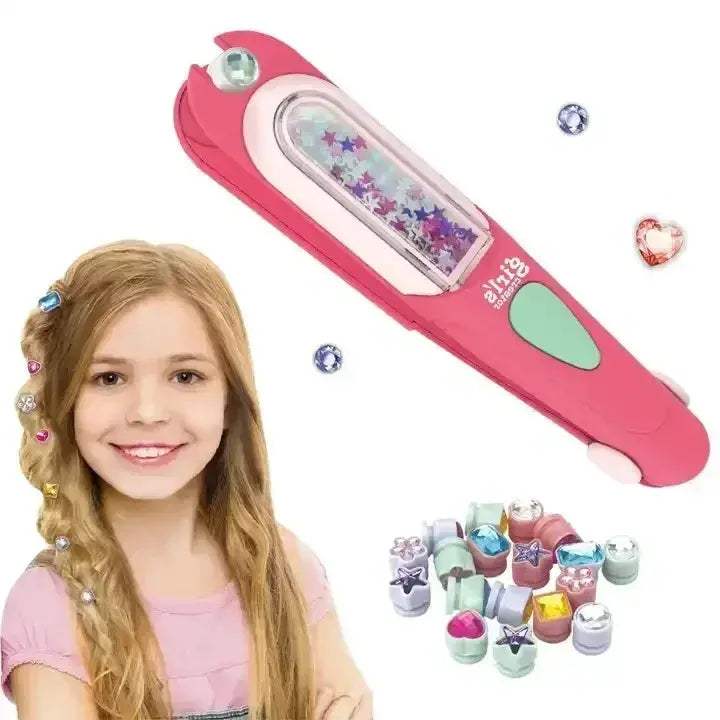 DIY Beading Machine for Reusable Glitter Hair Jewels - ToylandEU