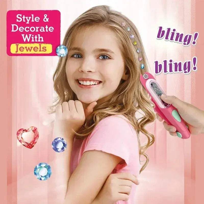 DIY Beading Machine for Reusable Glitter Hair Jewels - ToylandEU