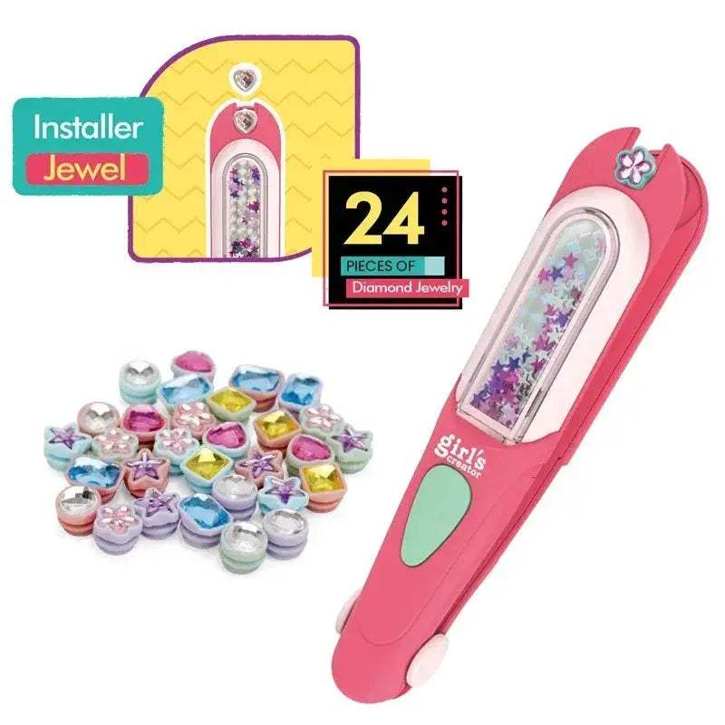 DIY Beading Machine for Reusable Glitter Hair Jewels - ToylandEU