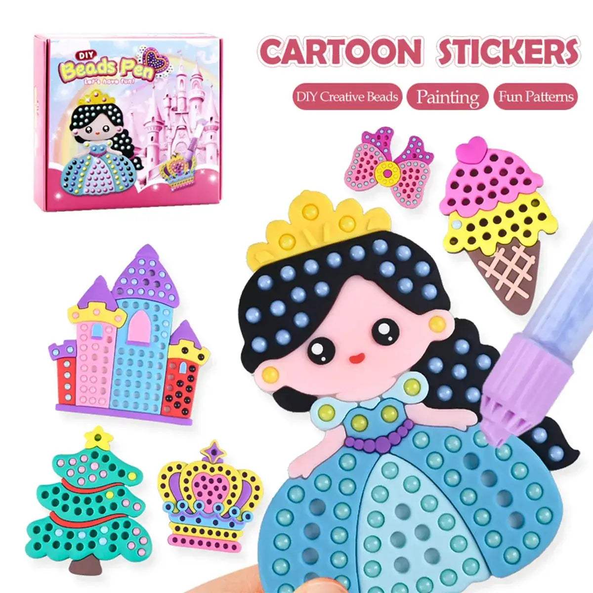 DIY Beads Kit Kids CE Certified Creative Pen Craft - ToylandEU