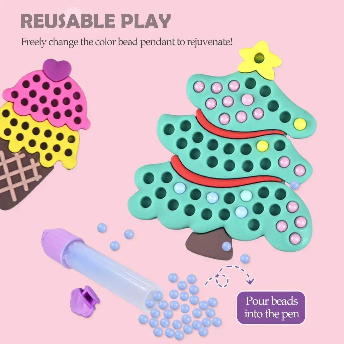 DIY Beads Kit Kids CE Certified Creative Pen Craft - ToylandEU
