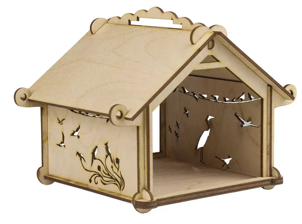 DIY Birdhouse Kit For Easy Tool Free Assembly Fun Projects - ToylandEU