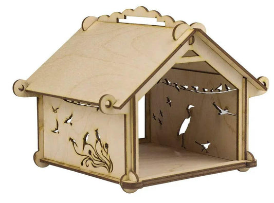  DIY Birdhouse Kit No Tools Required Easy Assembly Kit -  ToylandEU™