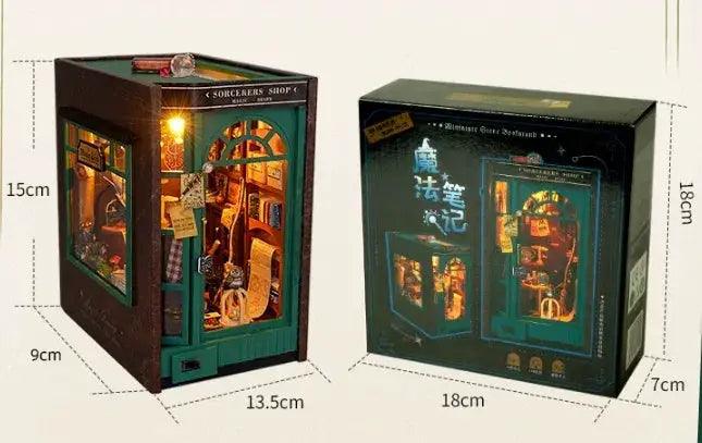  DIY Book Nook Kit Easy Build Wood House Decor -  ToylandEU™