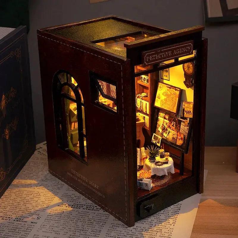 DIY Book Nook Kit Easy Build Wood House Decor -  ToylandEU™