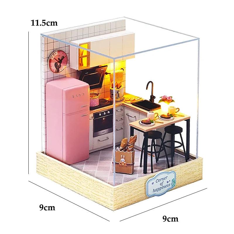  DIY Book Nook Kit | LED Light Included | Toylandeu™ 