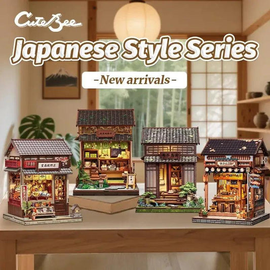  DIY Book Nook Kit Wooden Dollhouse Insert Educational -  ToylandEU™