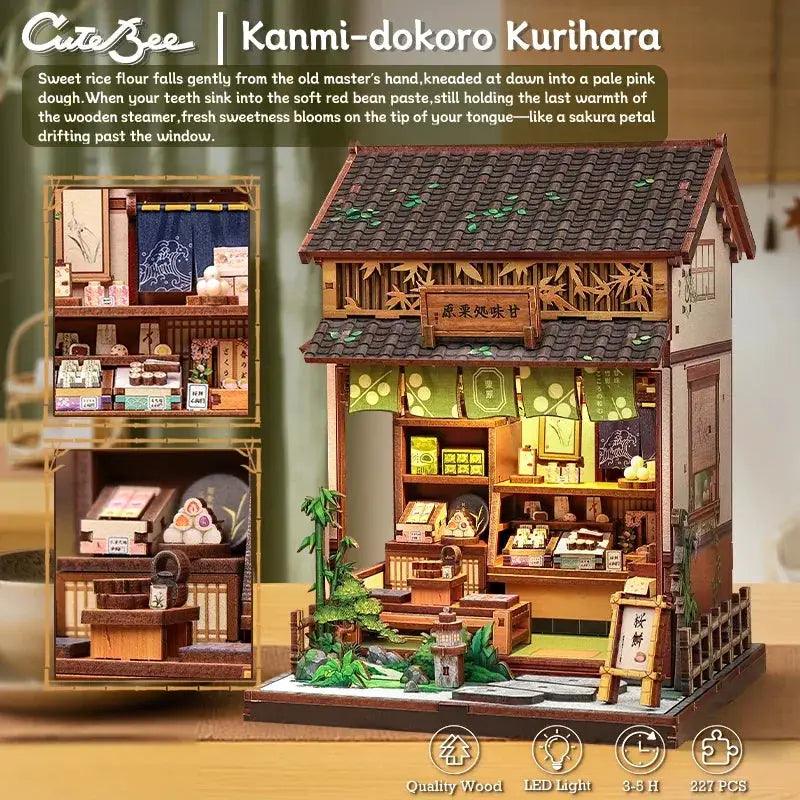  DIY Book Nook Kit Wooden Dollhouse Insert Educational -  ToylandEU™
