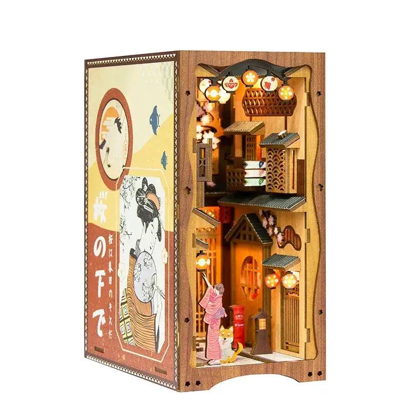  DIY Book Nook Kit Wooden Dollhouse Insert Educational -  ToylandEU™