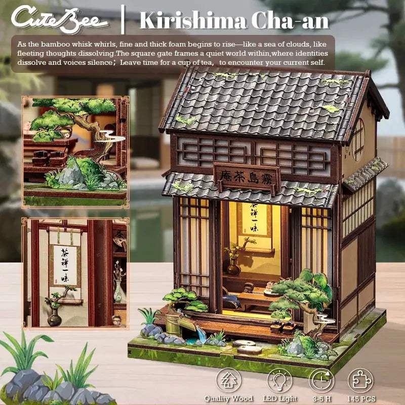 DIY Book Nook Kit Wooden Dollhouse Insert For Kids Educational - ToylandEU