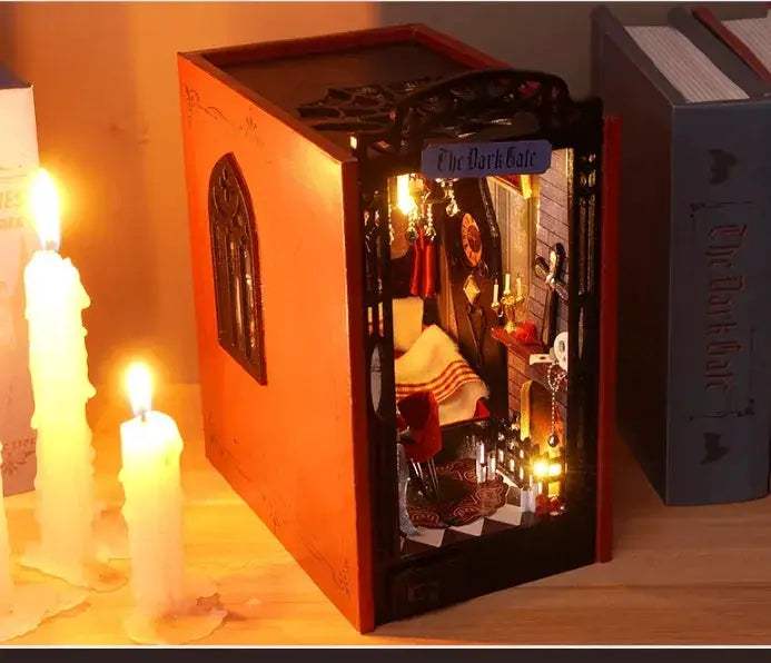 DIY Book Nook Kit Wooden House For Creative Home Decor - ToylandEU