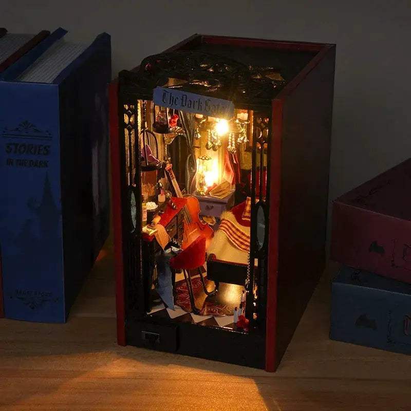 DIY Book Nook Kit Wooden House For Creative Home Decor - ToylandEU