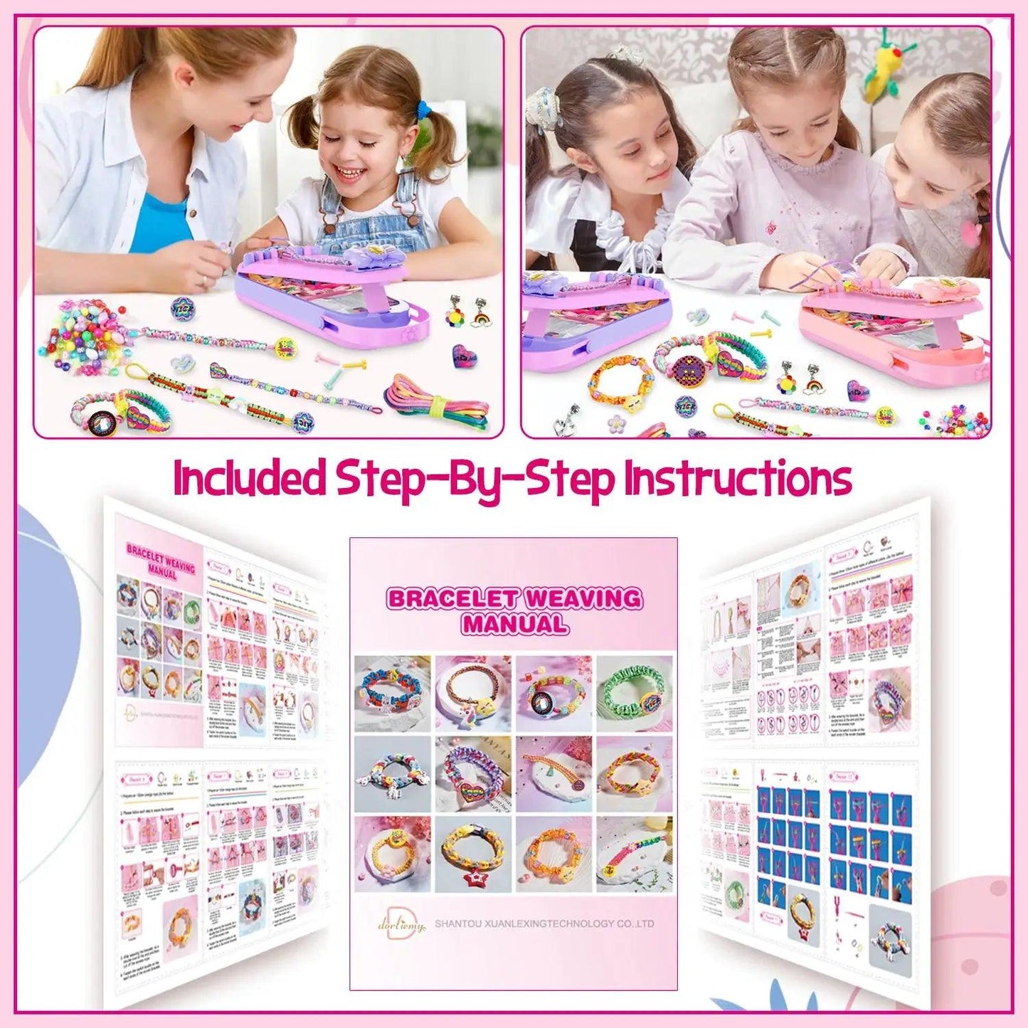  DIY Bracelet Making Kit For Girls Gift Certified Safe -  ToylandEU™