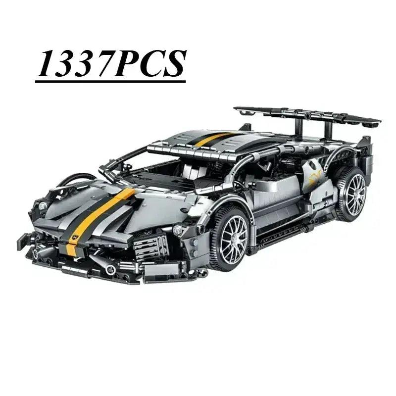  DIY Building Blocks Sports Car Set 1337 Pcs Great Gift -  ToylandEU™