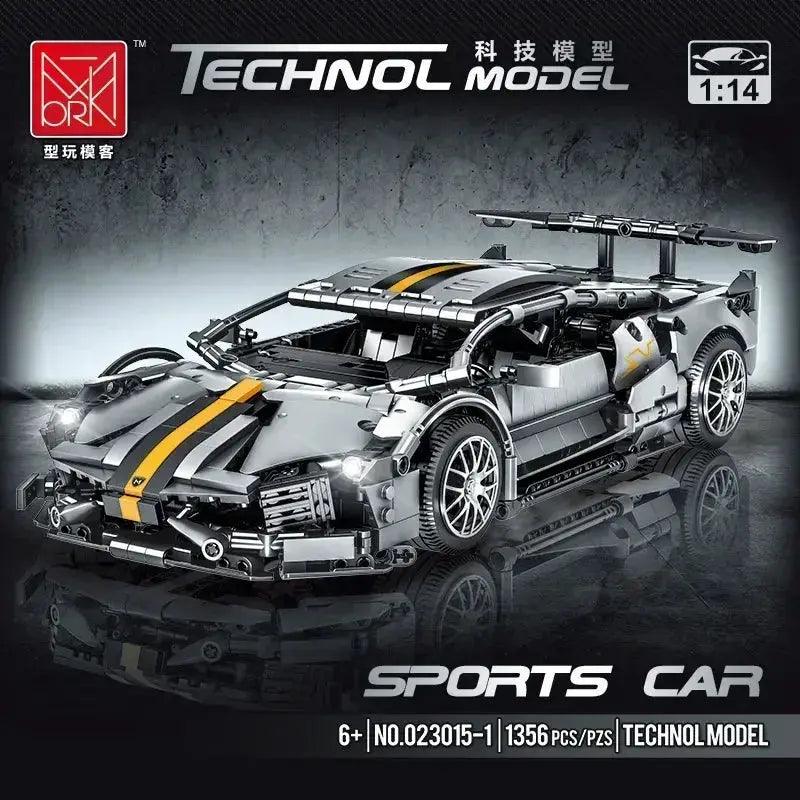 DIY Building Blocks Sports Car Set 1337 Pcs Great Gift -  ToylandEU™