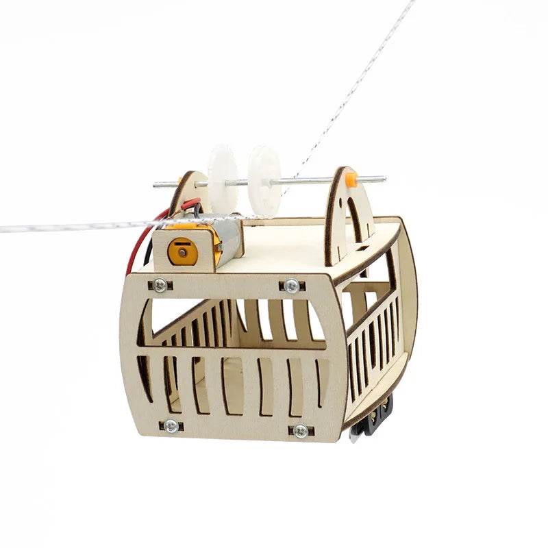 DIY Cable Car Model STEM Kit for Kids Technologia Science Toys Educational Learning Experiment Tool - ToylandEU
