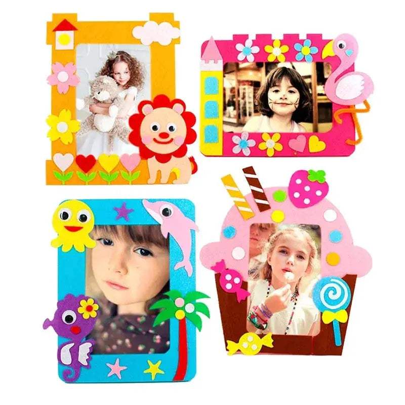 DIY Cartoon Animal Photo Frames For Kids Craft Decor Set - ToylandEU