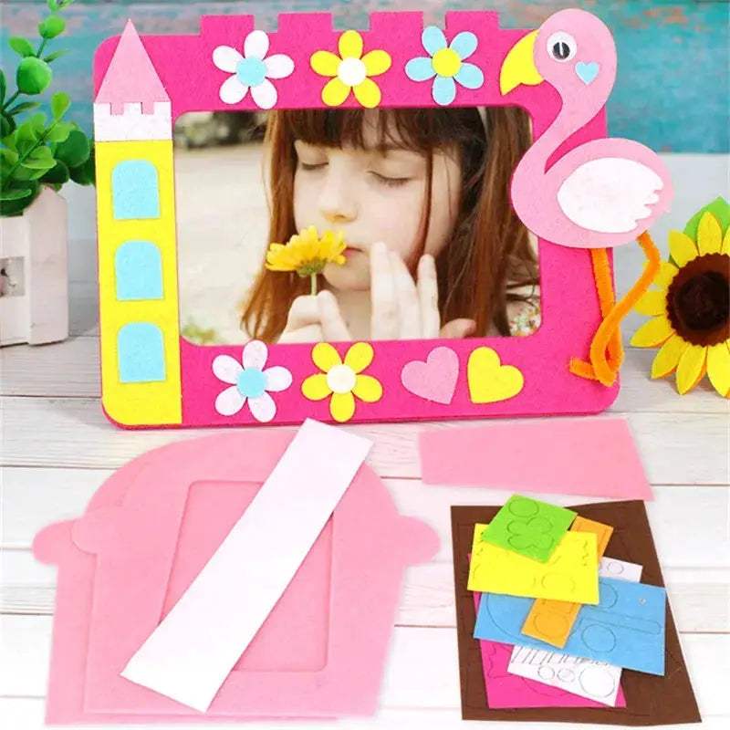 DIY Cartoon Animal Photo Frames For Kids Craft Decor Set - ToylandEU