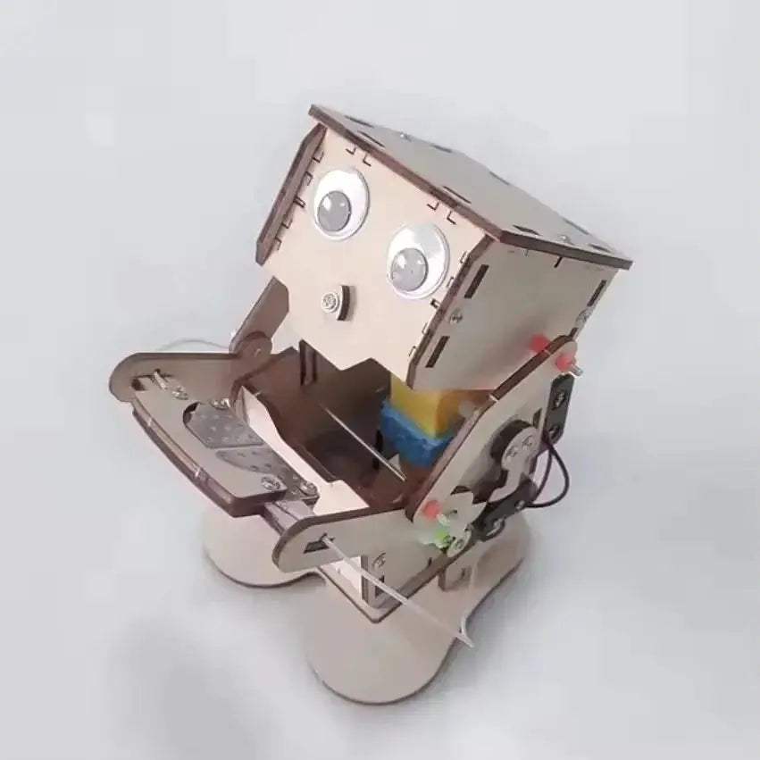 DIY Coin Swallowing Robot Kit For STEAM Education Toy - ToylandEU