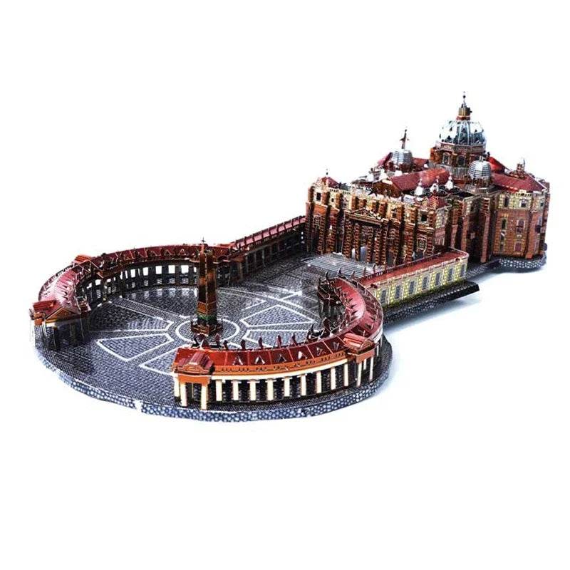 DIY Construction Model 3D Metal Puzzle St. Peter's Basilica - ToylandEU