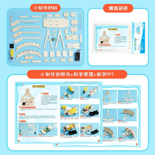 DIY Corsair Model STEM Kit Experiment Tool Science Toy School Educational Fun Physics Project School Supply - ToylandEU