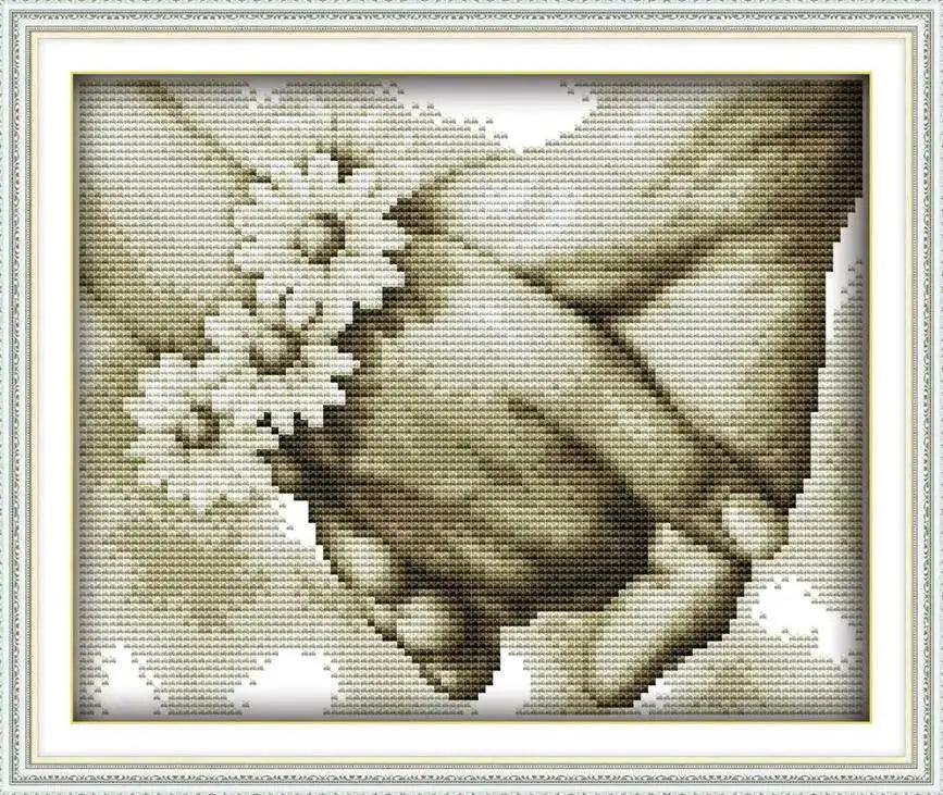  DIY Cross Stitch Embroidery Kits - 14CT & 11CT DMC Portrait Patterns for Home Decor -  ToylandEU™