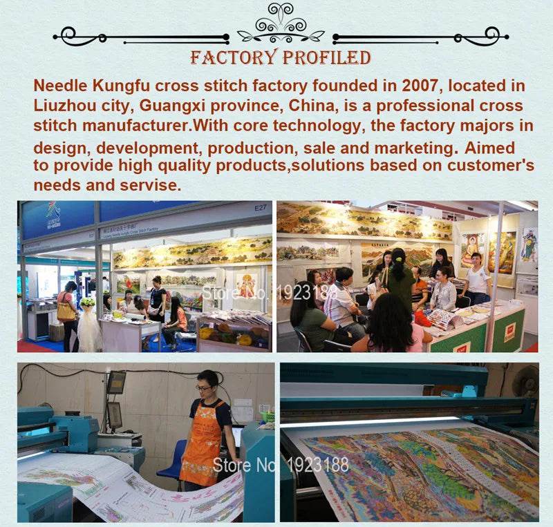 DIY Cross Stitch Embroidery Kits - 14CT & 11CT DMC Portrait Patterns for Home Decor - ToylandEU