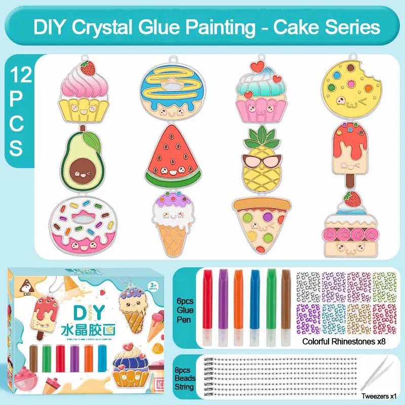  DIY Crystal Gel Painting Kit No Baking Toylandeu™ 