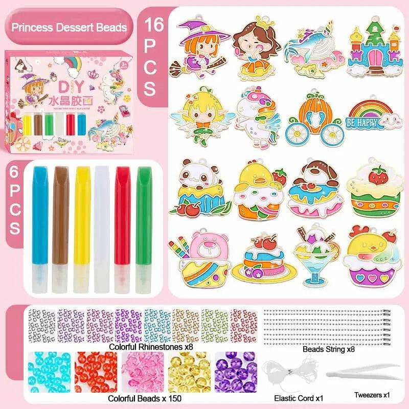  DIY Crystal Gel Painting Kit No Baking Toylandeu™ 