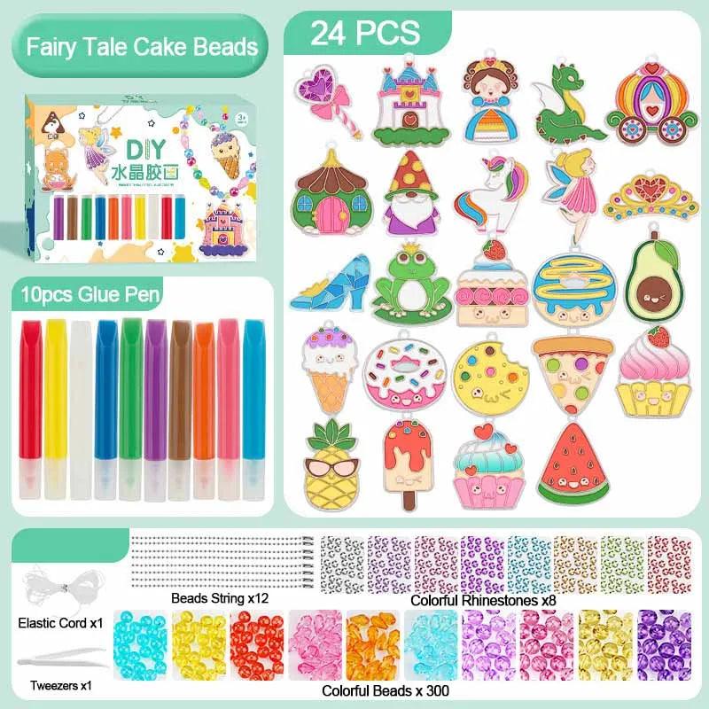  DIY Crystal Gel Painting Kit No Baking Toylandeu™ 