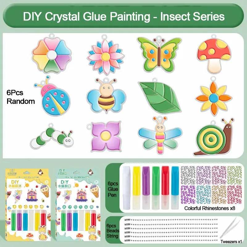  DIY Crystal Gel Painting Kit No Baking Toylandeu™ 