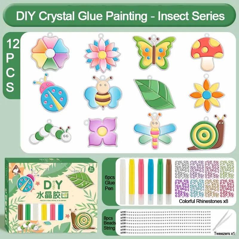  DIY Crystal Gel Painting Kit No Baking Toylandeu™ 